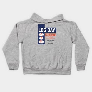 Leg Day (Minus) Kids Hoodie